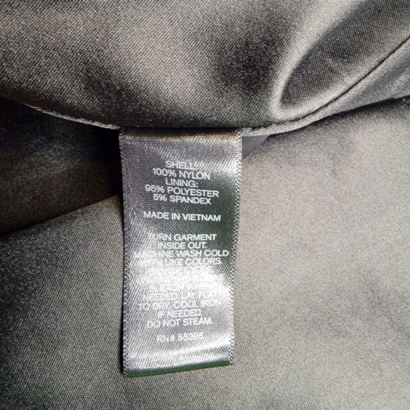 Express Black Lace Fit & Flare Skater Dress Size 8 - Picture 4 of 6